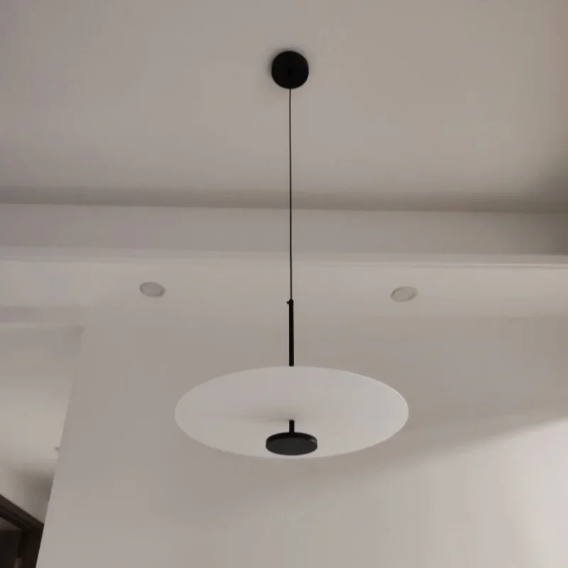 Nordic minimalist LED disc hanging lights for restaurant coffee table bedside bedroom bar home pendant lights lighting fixtures