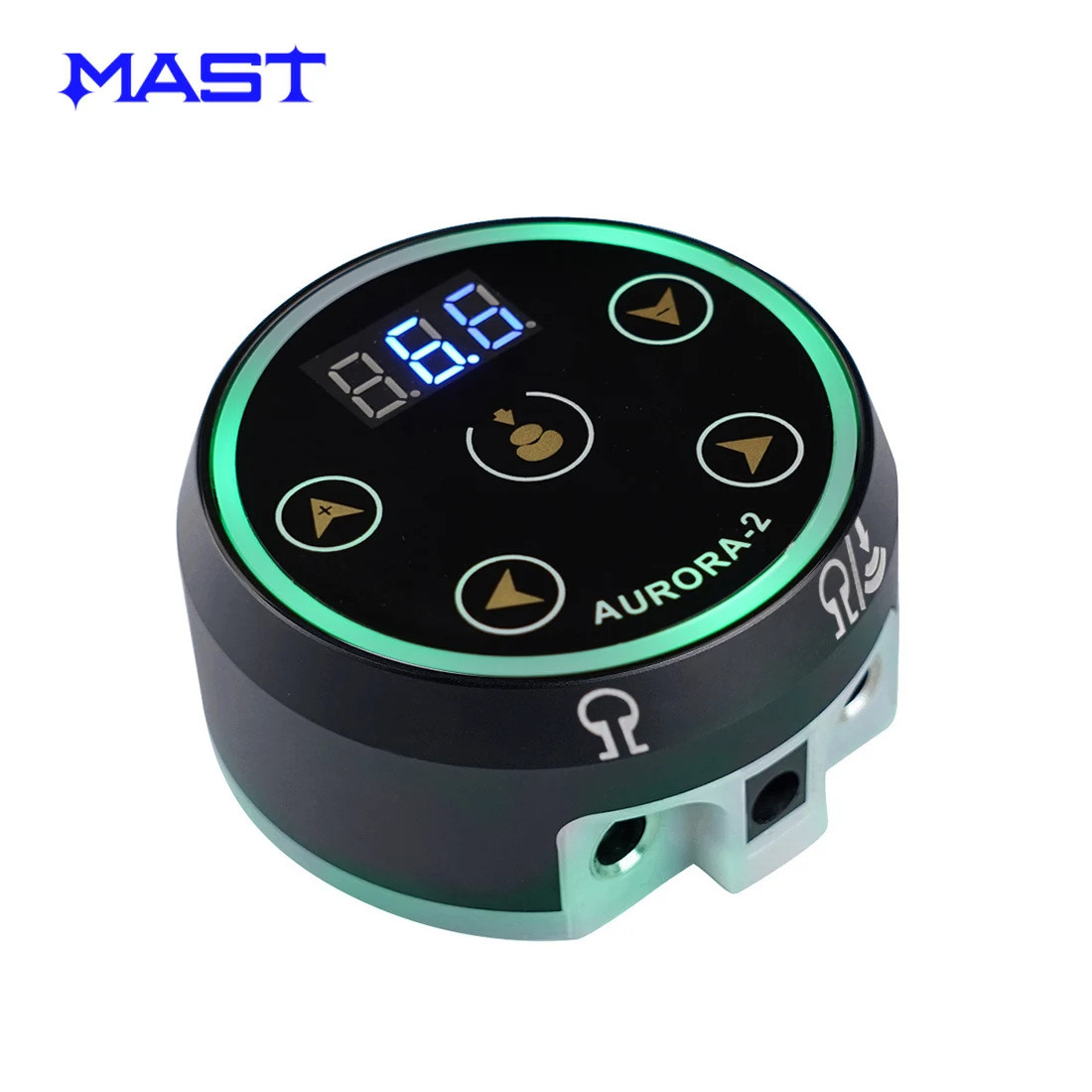 

Aurora-2 Daul Tattoo Power Supply Mode Switching Mini Touchpad Цифровой ЖК-дисплей с адаптером для машинной ручки Товары для татуировки