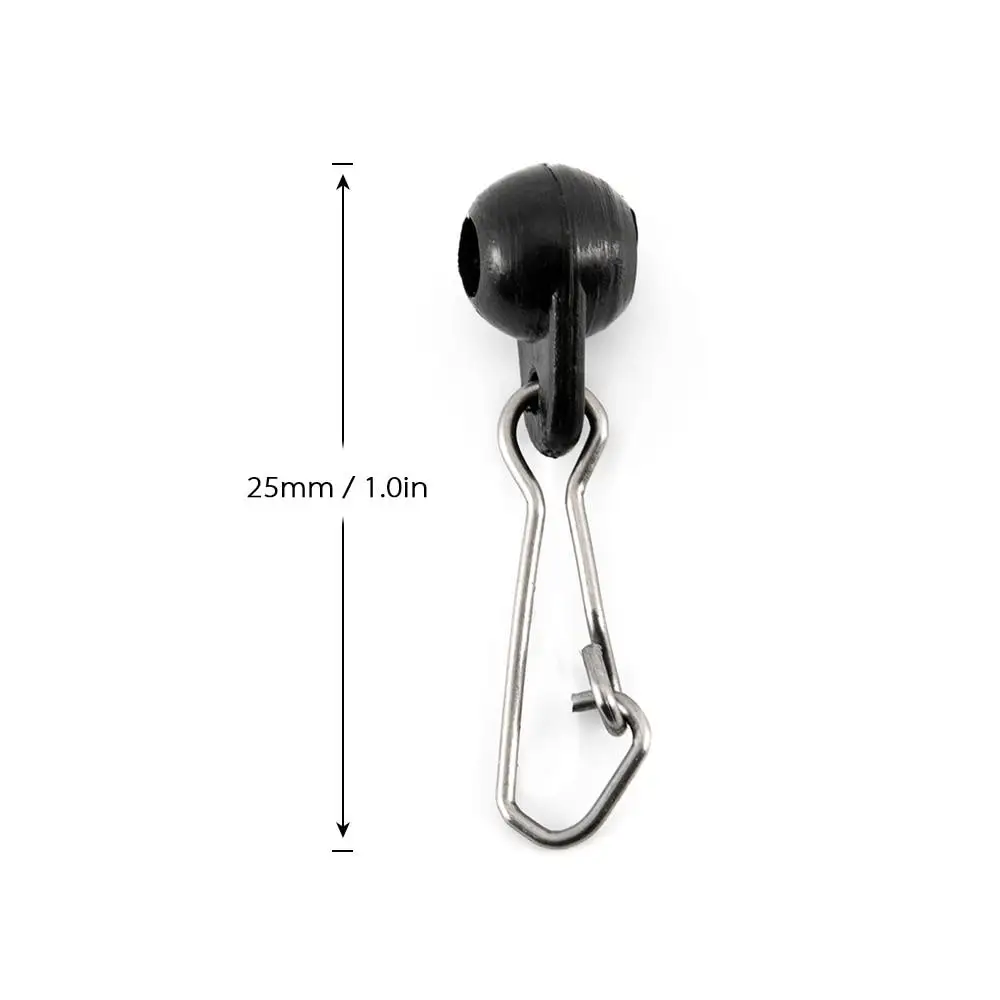 Hook With Beads Fishing Tackle With Rollowing Fishing Gear Connector Ledger Zip Slider Beads Zip Sliders Swivel Accessories