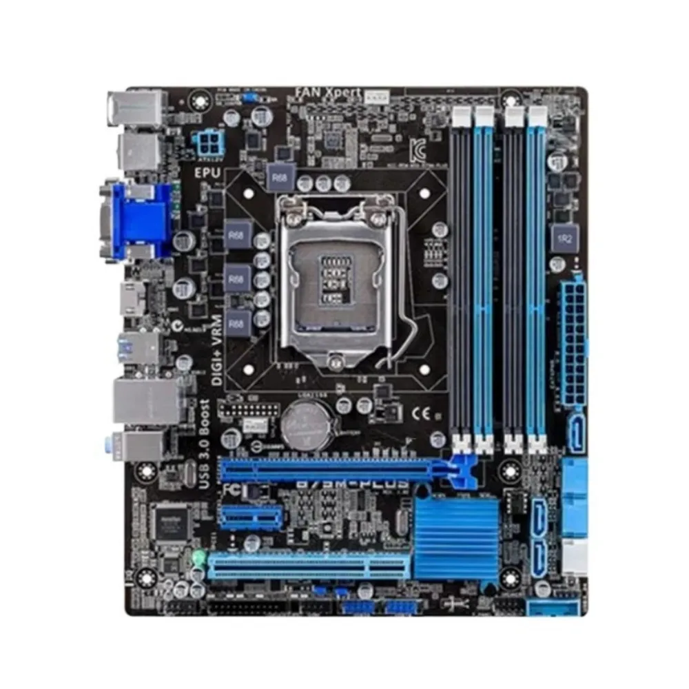 

Разъем B75M-PLUS с маркой B75 Разъем LGA 1155 i3 i5 i7 DDR3 16G uATX UEFI BIOS Карта mère en»),