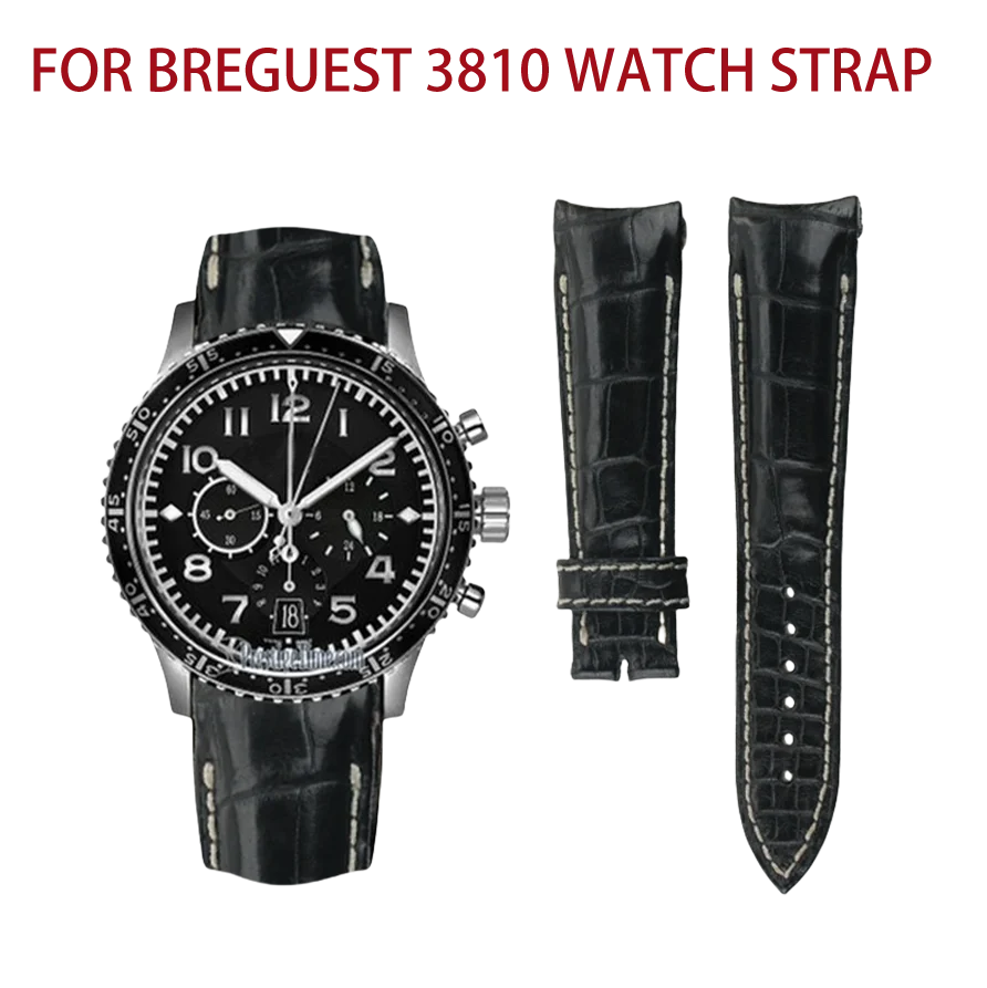 

FOR Breguet 3810 WATCT STRAP GEMUINE LEATHER