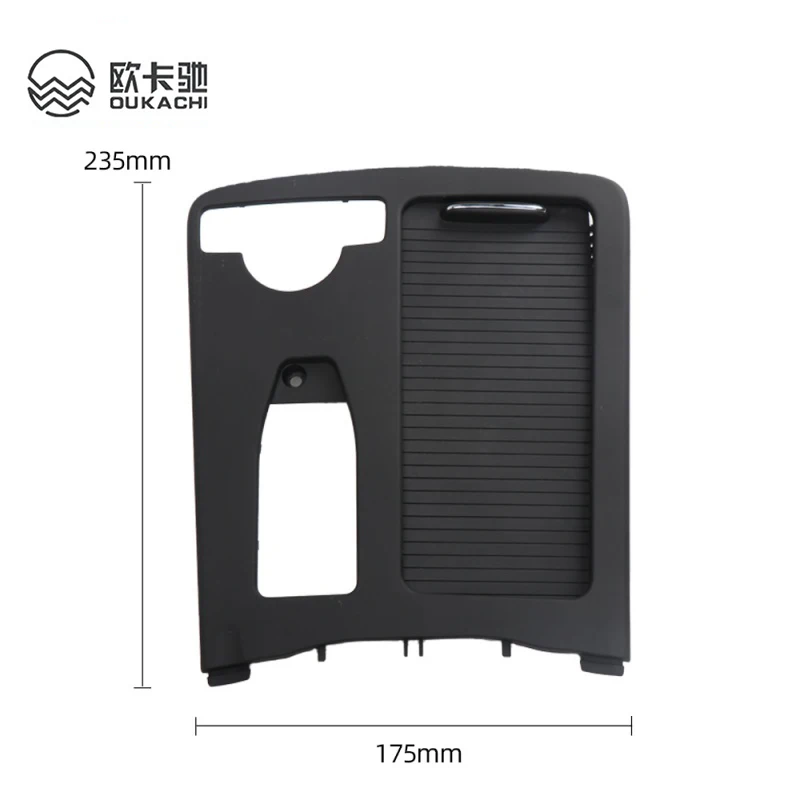 Car Central Console Armrest Drink Cup Holder Roller Shutter Frame Panel For Mercedes Benz W204 C180 C200 C220 W207 E W212 E260