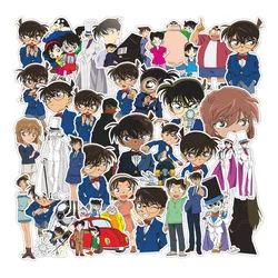 10/33PCS Detective Conan Stickers Anime Graffiti Toys DIY Laptop Phone Scrapbook Skateboard Luggage Car Cartoon Decals Kids Gift