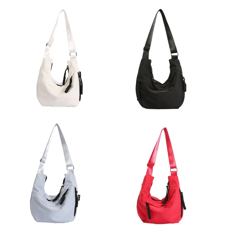 E74B Bolso bandolera nailon elegante y práctico para actividades libre y viajes