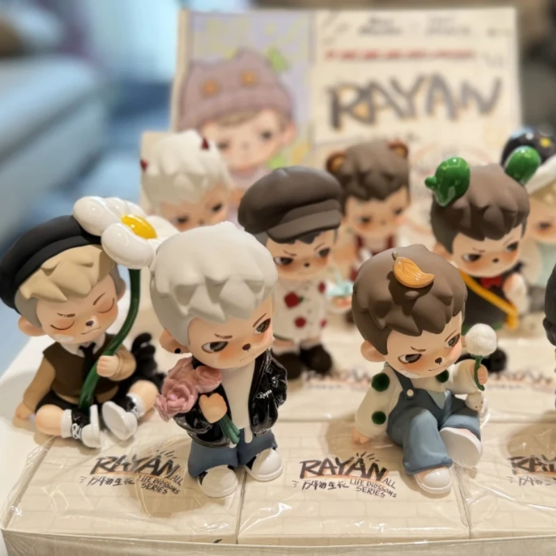 Echte Rayan 3e generatie alle dingen groeiserie Blind Box Creativetoy Trendy Desktop Ornamen verzamelspeelgoed voor feestelijke verjaardag
