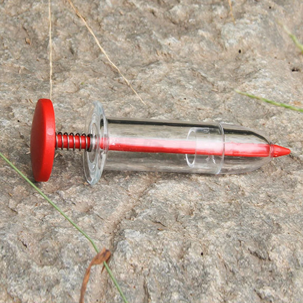 シンプルで健康的な注射器,効率的な播種トレイ,園芸用品,安全な手動プランターアクセサリー,植栽ツール