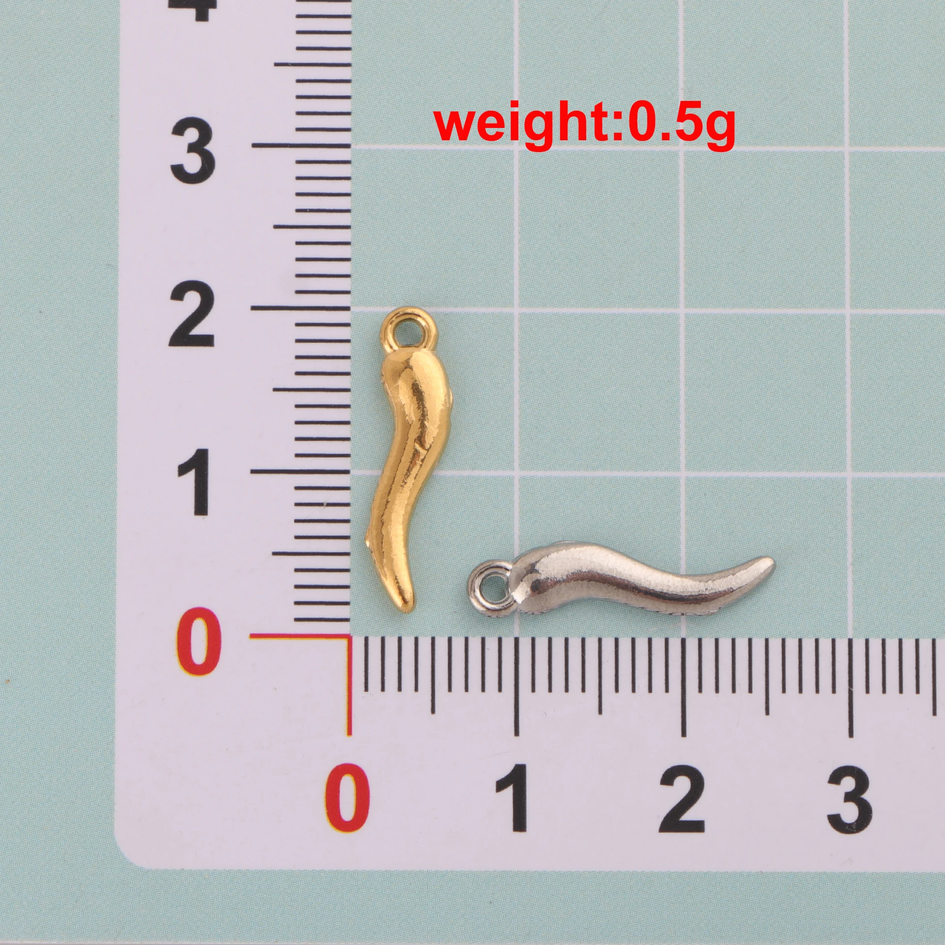 10pcs/lot Stainless Steel Turtle Starfish Fish Tropical Tree Anchor Tortoise Pepper Charms Mini Pendants for DIY Jewelry Making view 6