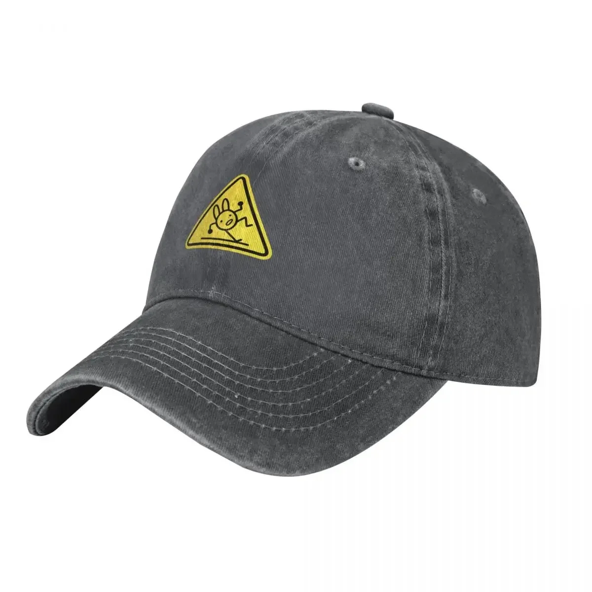 Squeeker Wet Floor Sign Baseball Cap sun hat Sunhat For Women Men's