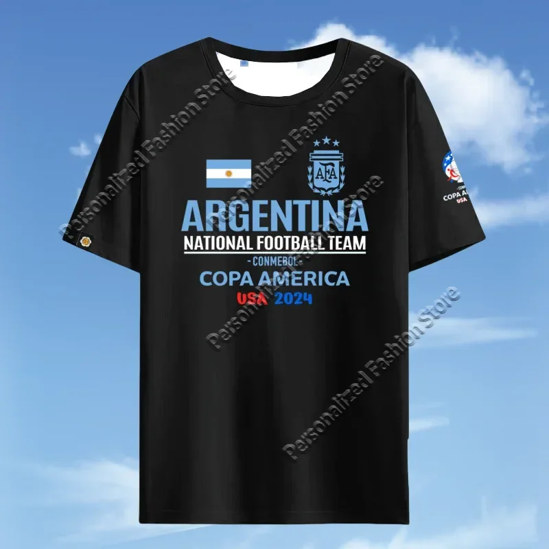 

Argentina Fashion Best-selling National Flag Personalized Clothing Printing Breathable and Comfortable Street Short Motorcycle