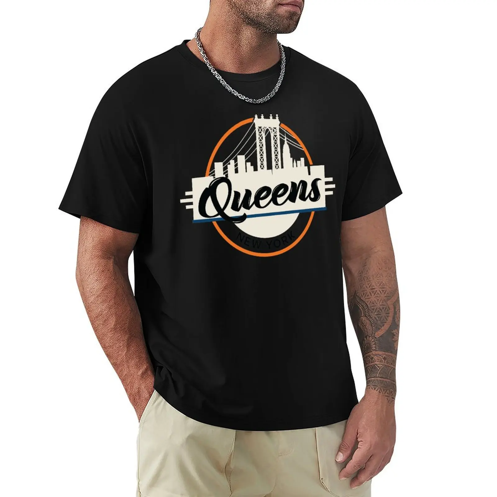 

Queens New York T-Shirt graphic t shirts korean fashion Blouse men t shirt