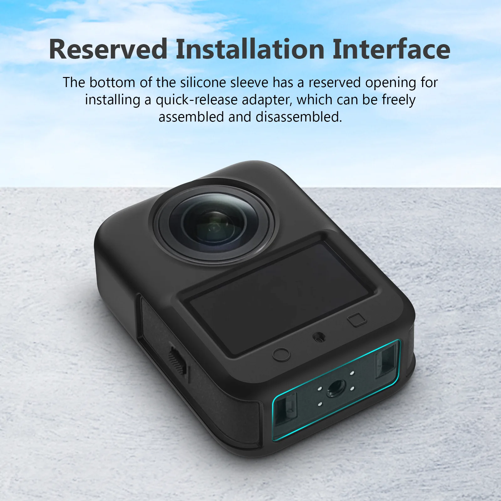 

Suitable for DJI OSMO 360 panoramic camera body protection case, lens protection case