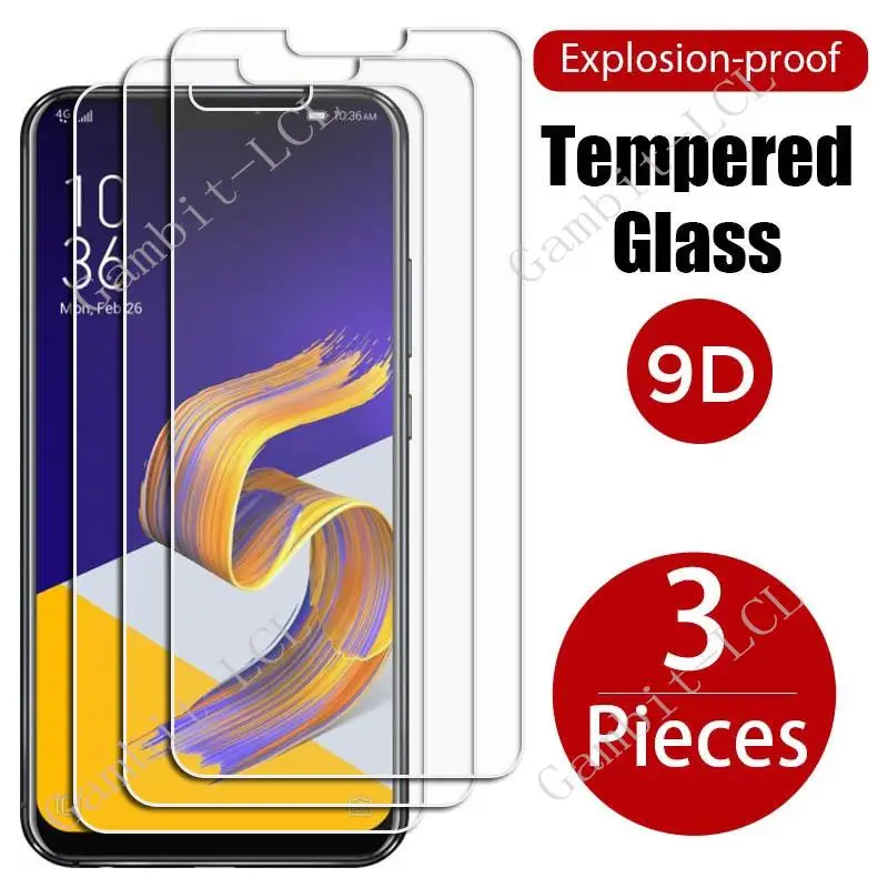 3PCS For ASUS ZenFone 5 (ZE620KL) Tempered Glass Protective On 5Z ZS620KL X00QD ZF620KL X00QDA 6.2