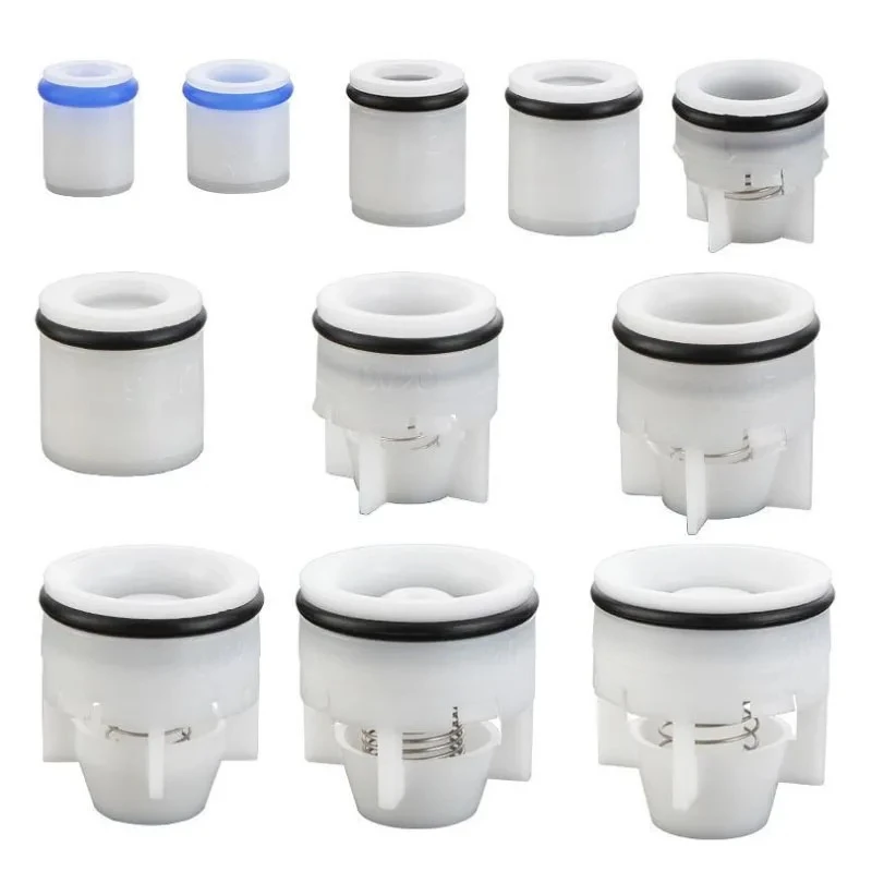 Inner Plug Check Valve Plastic DN8/10/12/14/20/22/25 MM Spool Check Valve Inline Spring Non-return Valve Pipe Check Fittings