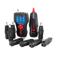 Noyafa NF-8601W Network Cable Tester RJ45 RJ11 BNC Multifunction POE PING Crosstalk Lan Network Test 8pcs Remot Cable Tracker