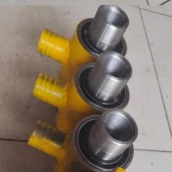 Drill pipe drilling well and passing pipelayer/Drilling machine water drill water injector/water filling device pressurized flow