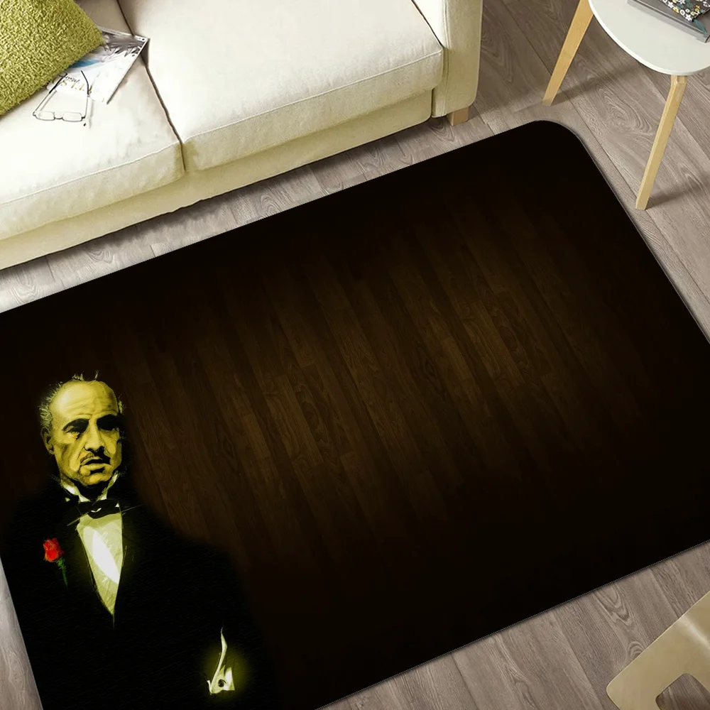 The Godfather Room Mats Anti-slip Absorb Water Long Strip Cushion Bedroon Mat Household Carpets