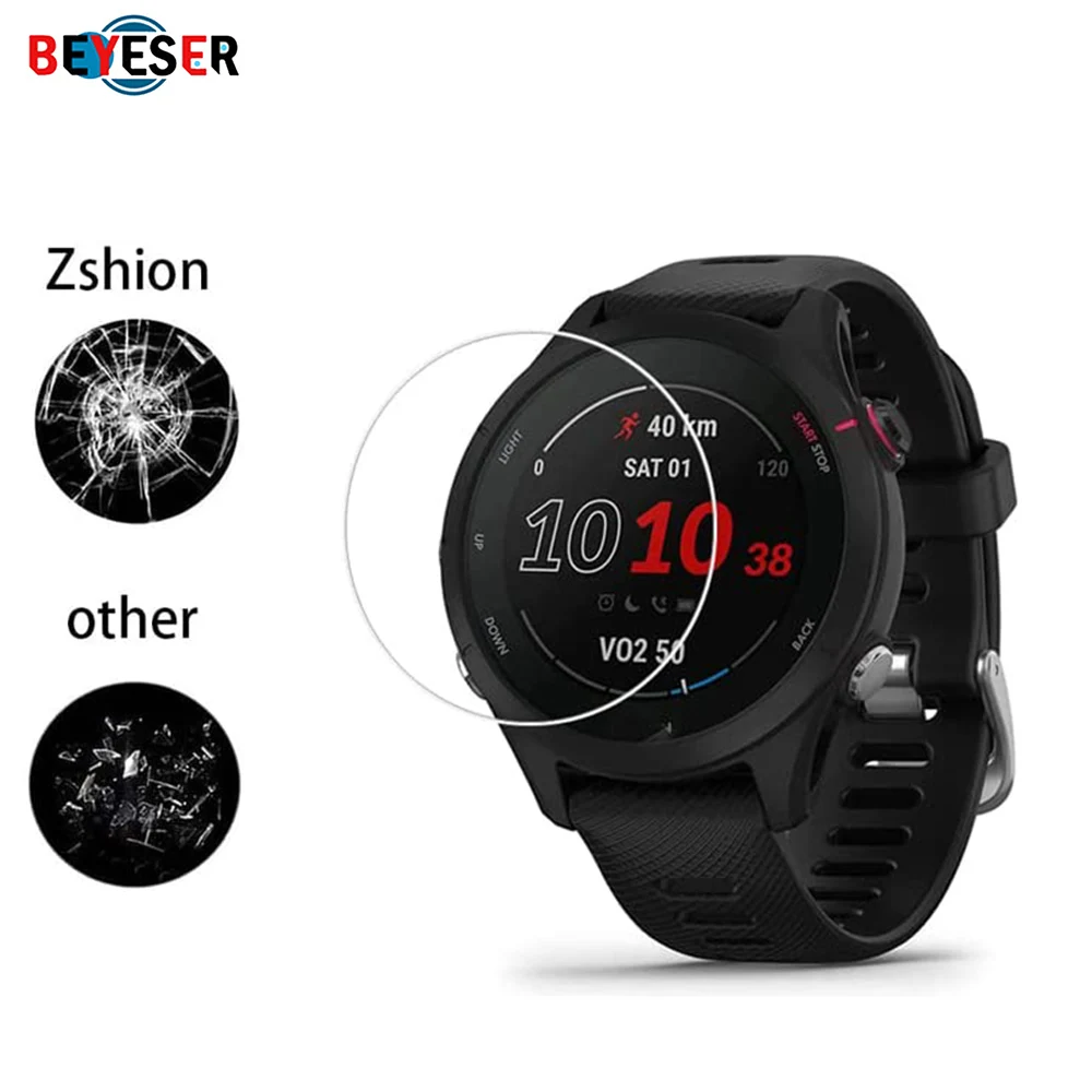 

2/4 Pcs Watch Screen Protector For Garmin Forerunner255 Scratch Resistant HD Tempered Film Smart Watch Protection Accessories