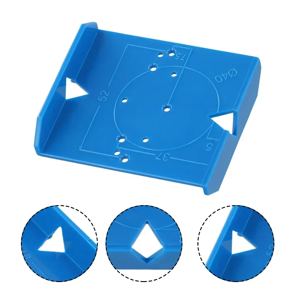 Carpentry Projects Cabinets Hinges Locator Hinge Opening Positioning Ruler Light And Portable ABS Plastic Material