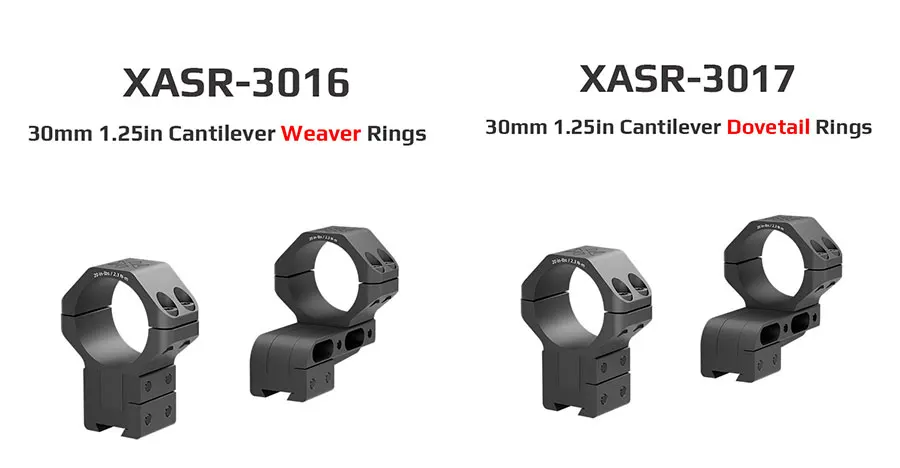 X-Accu 30 mm Picatinny Weaver Scope Ringhalterung für Jagd Zielfernrohr Airsoft Taktisches Zubehör – Detail 11