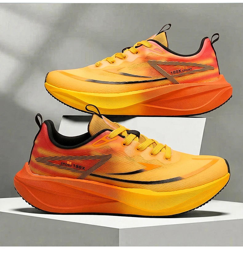 Damen-Laufschuhe mit Carbonplatte, Herren-Marathon-Sneaker, leichte, rutschfeste Sport-Sneaker für den Alltag – Detail 27