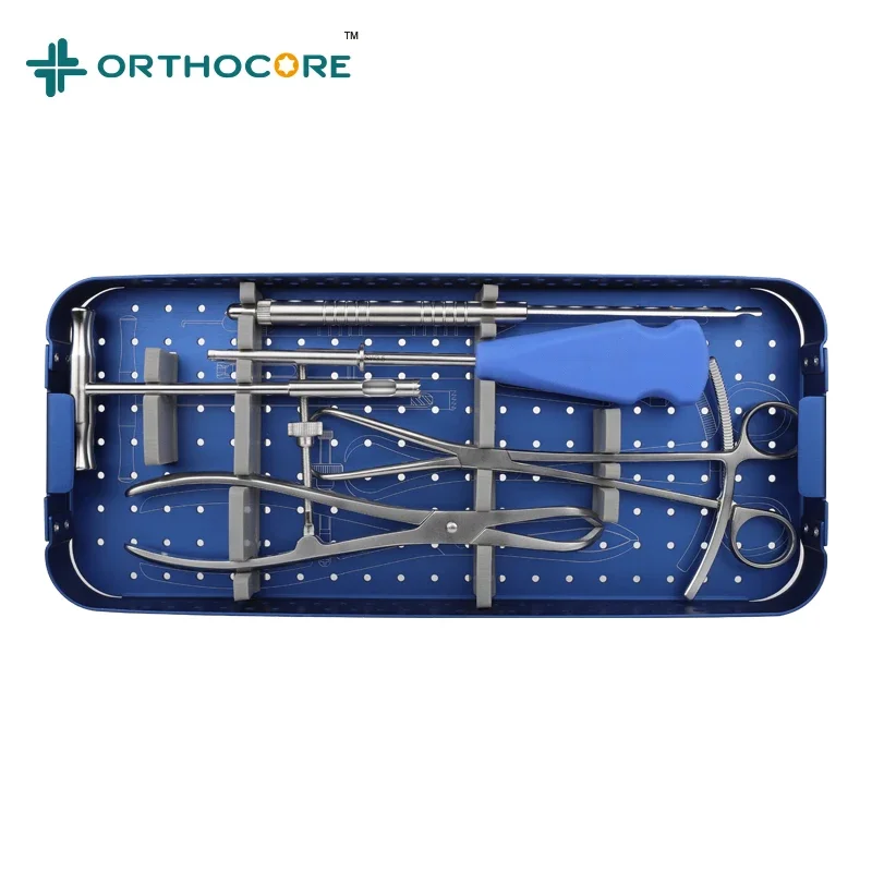 Surgical Large Fragment Instruments Set ORTHOCARE Accepted 400x220x110mm Class I 5.5 KG CN;JIA Stainless Steel OEM