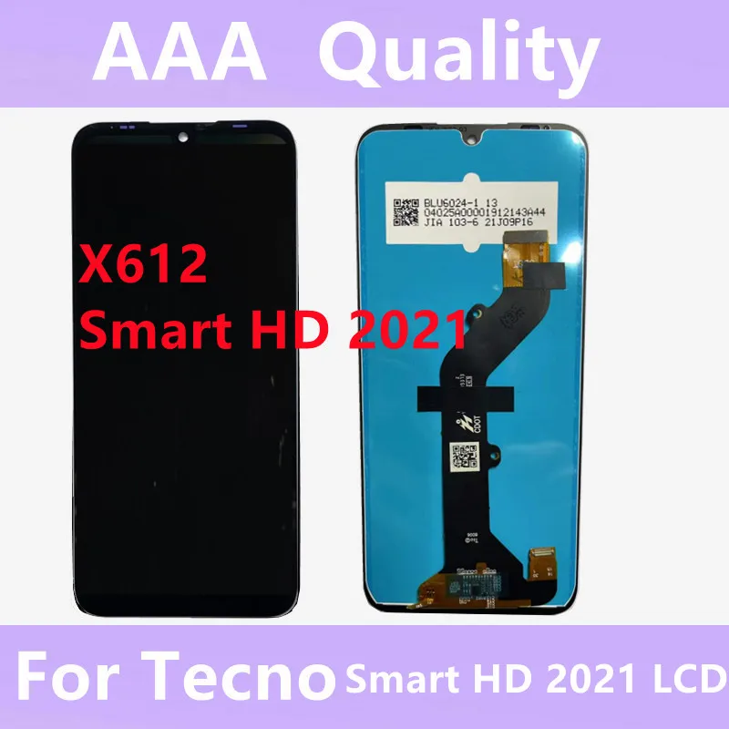 

Original 6.1‘’ LCD For infinix smart HD 2021 X612B x612 LCD Display Screen Digitizer Replacement For infinix smart HD 2021