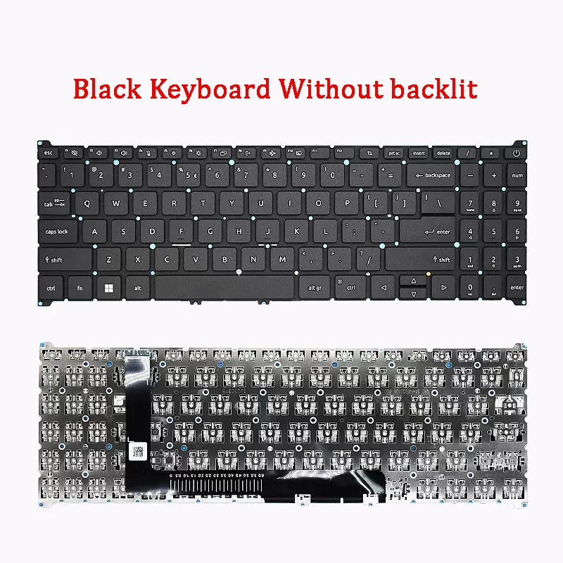 New Genuine Laptop Keyboard Compatible for Acer A315-59G A515-57G N22C6 N22Q3 S50-54 A715-76