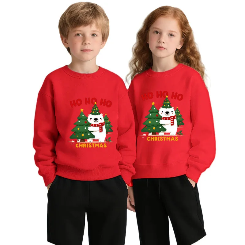 

Весенне-осенний рождественский свитшот с Минни для маленьких девочек, свободные топы с длинными рукавами, детские толстовки с героями мультфильмов, пуловеры, одежда для мальчиков
