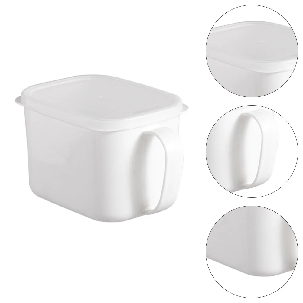

2pcs Airtight Food Storage Containers Lids Freshness Keeper Cereal Coffee Seasoning Canister Kitchen Organizer BPA Free Plastic