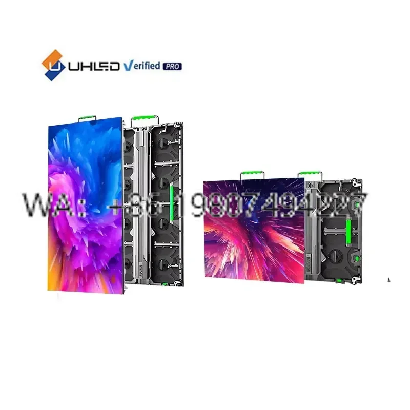 for Rental LED Screen P2.6 P2.9 P3.91 Waterproof Outdoor Display High Brightness Video Wall Panel 500x500
