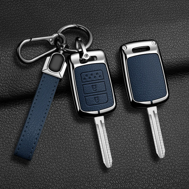 

Fashion Metal Car Key Cover Case Buckle for Honda Accord CIVIC CRV Jazz HR-V HRV 2016 Motorcycle Protect Shell Accessories
