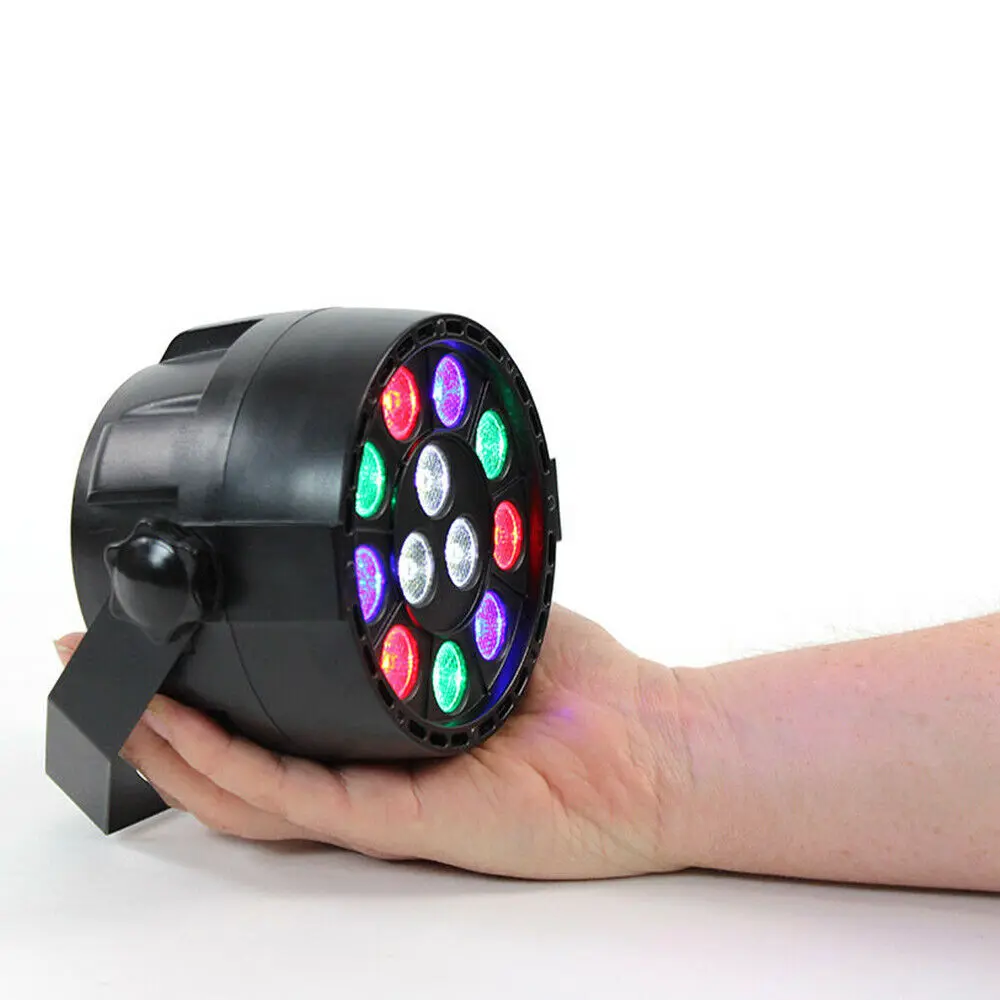 4 Stück LED Bühnen lichter rgbw dmx par light Mini monochrome Taschentuch lampen DJ Disco Strobe Scheinwerfer Bühnen beleuchtung