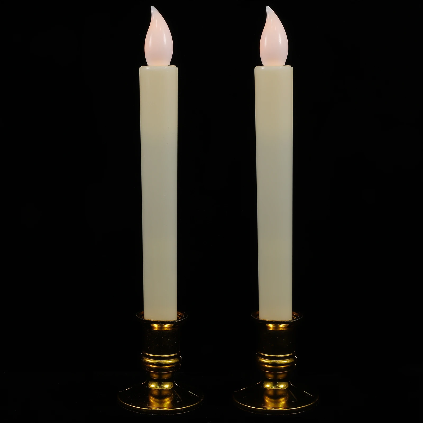 

2Pcs LED Electronic C les Flameless C Lamp Christmas Decorations Tea Light Remote Safe EnergySaving LED Lighting