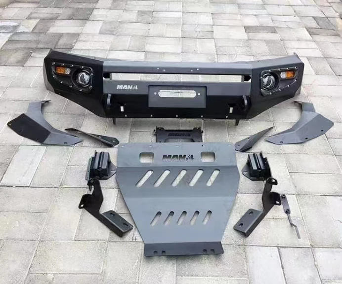 المصد الأمامي MANx4 Steel Bull Bar لسيارة Nissan Terra Xterra 2018+ #5