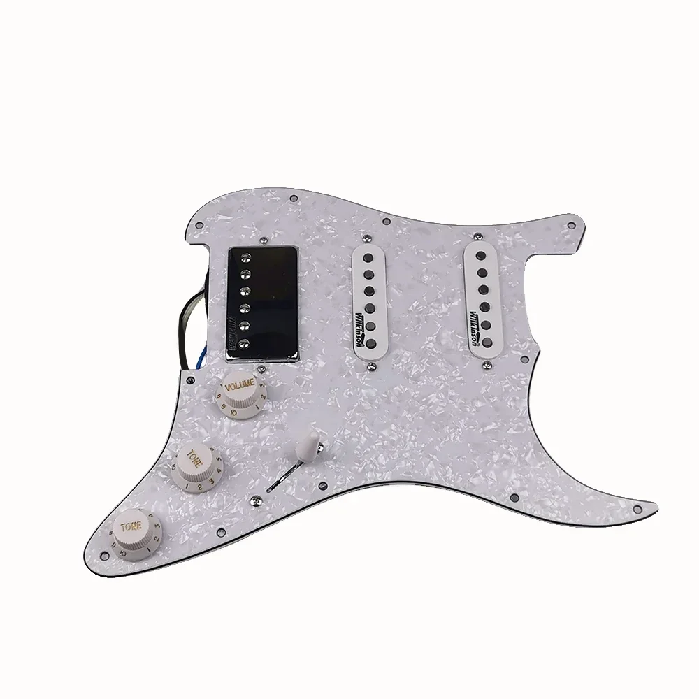 Wilkinson SSH 7-Way Pickguard Type Fully Loaded Guitar Simply Dual - Contemporary New Sound Tone view 4