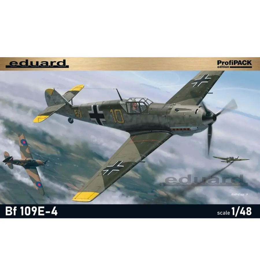 مجموعة نماذج تجميع إدوارد 8263 1/48 Bf 109E-4-Profipack Edition #1