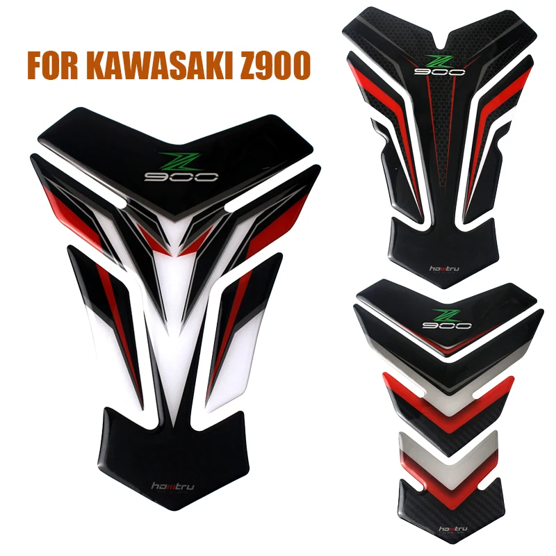 

3D Motorcycle Tank Pad Protector Stickers Case For Kawasaki Z900 Z900RS 2017 2018