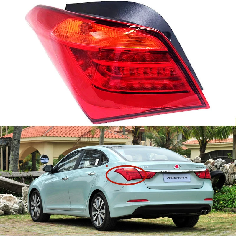 

For Hyundai MISTRA 2013 2014 2015 2016 Car Accessories LED Rear outside tail light assembly brake light Parking Lamp Turn signal