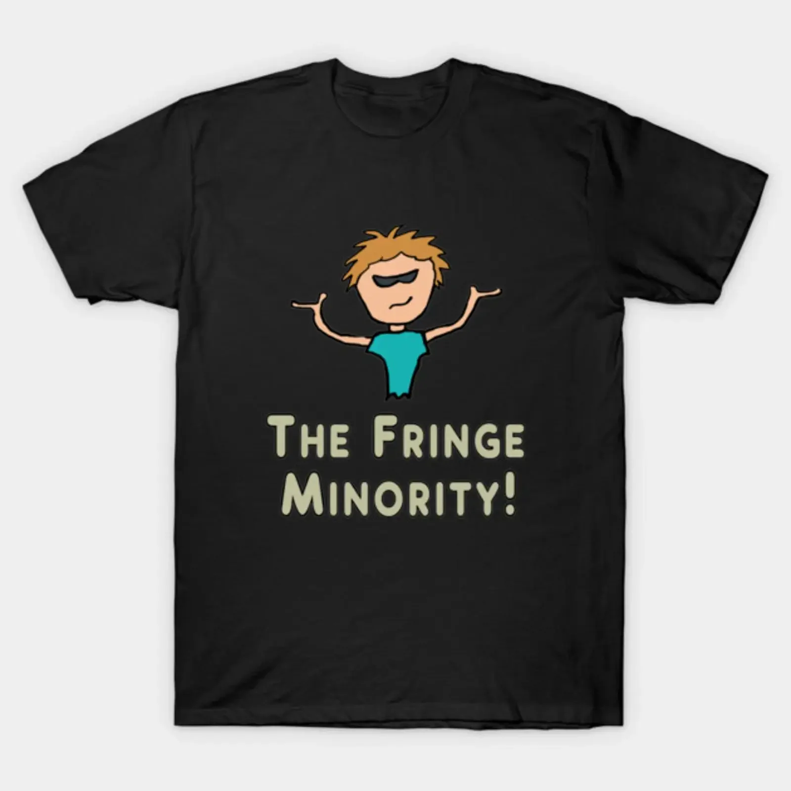 Fringe Minority T Shirt vintage Washed Breathable Unisex graphic Comfortable Top For Everyday Wear homme designer clothes Soft