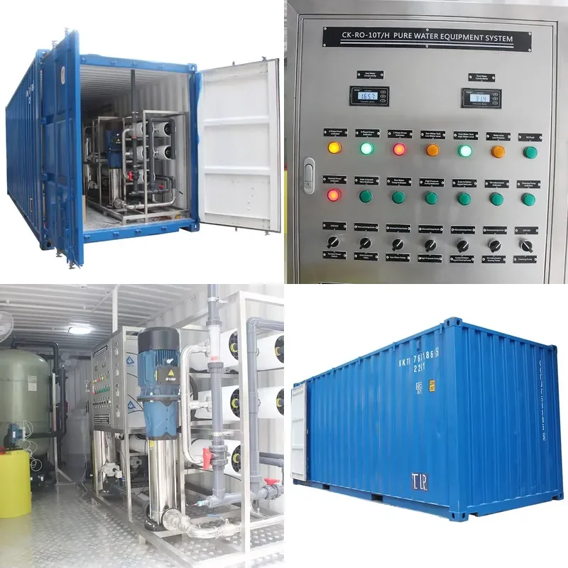 

2026 CE CHUNKE Containerized Pure Water Treatment System Plant Seawater Desalination RO Container Reverse Osmosis