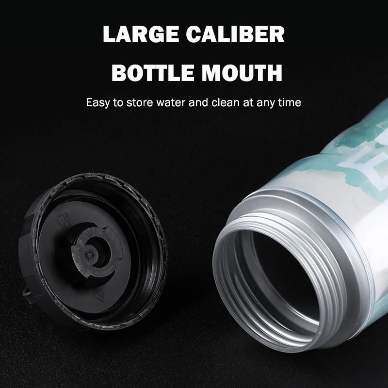 ESLNF Self-Propelled Water Bottle Insulated Iceberg Bike Road Bike Portable Water Cup Outdoor Cycling Equipment