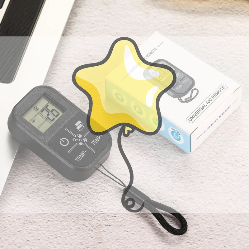 Universal Air Conditioner Remote Control All Models Portable Mini Universal A/C Remote Control Remote Control Panel