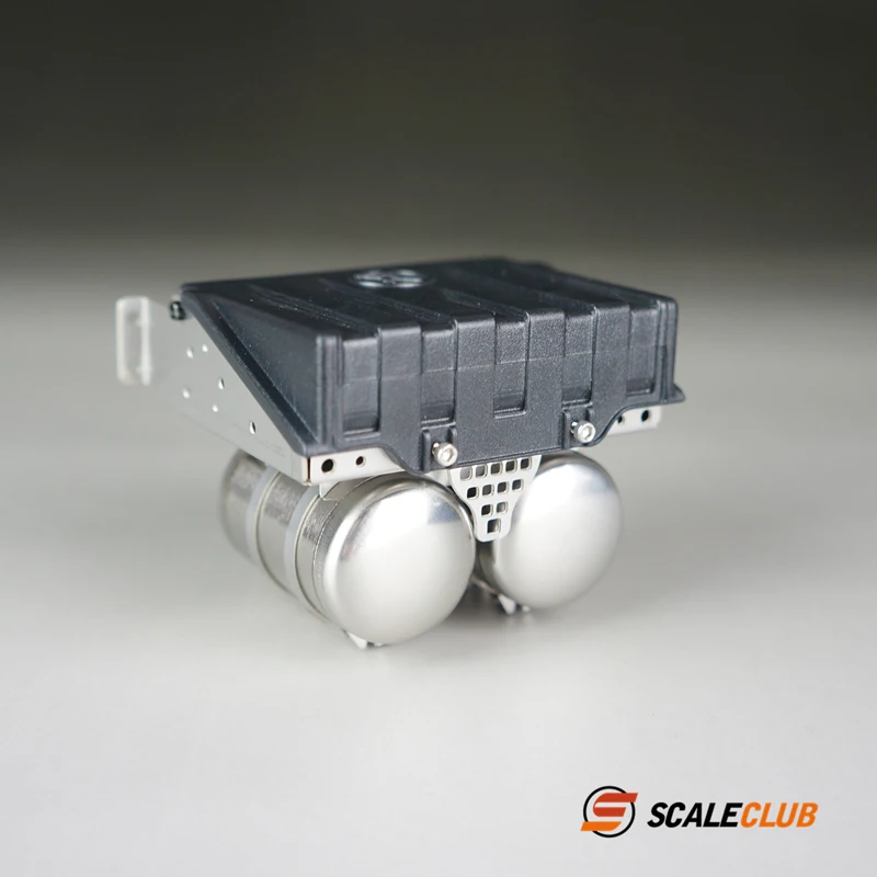 Scaleclub Truck 1/14 mejora de metal caja de batería simulada tanque de gas