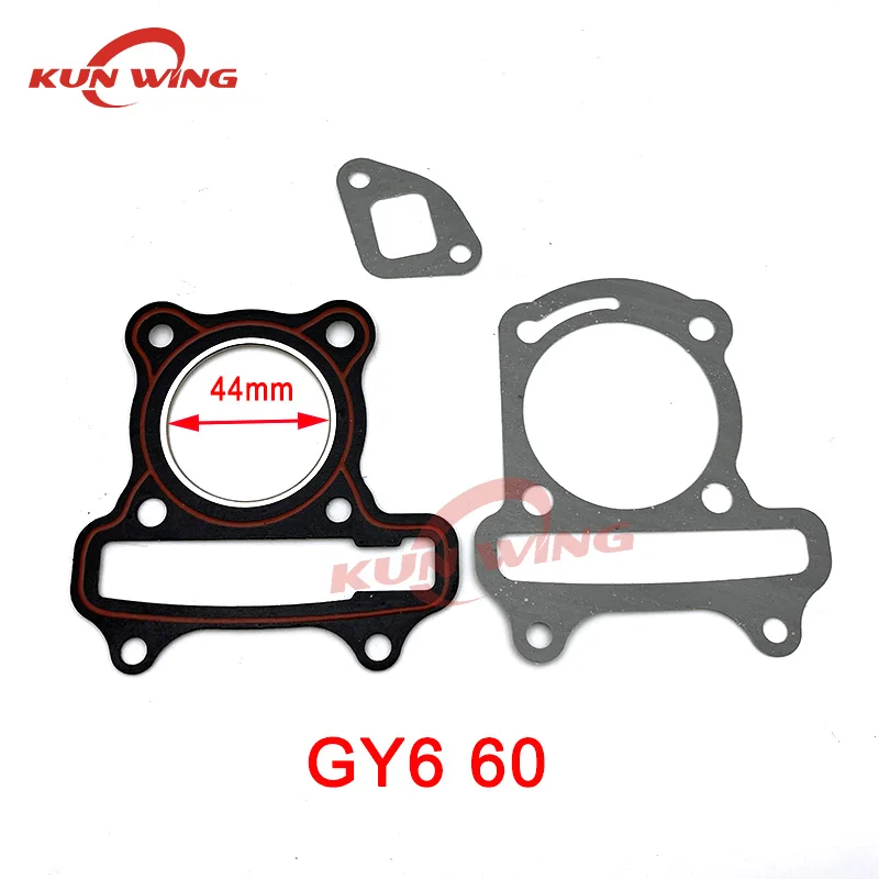 Scooter Cylinder Gasket Set for GY6 60cc 80cc 100cc 125cc 150cc 200cc 250cc 61MM 63MM Motorcycle Engine Moped