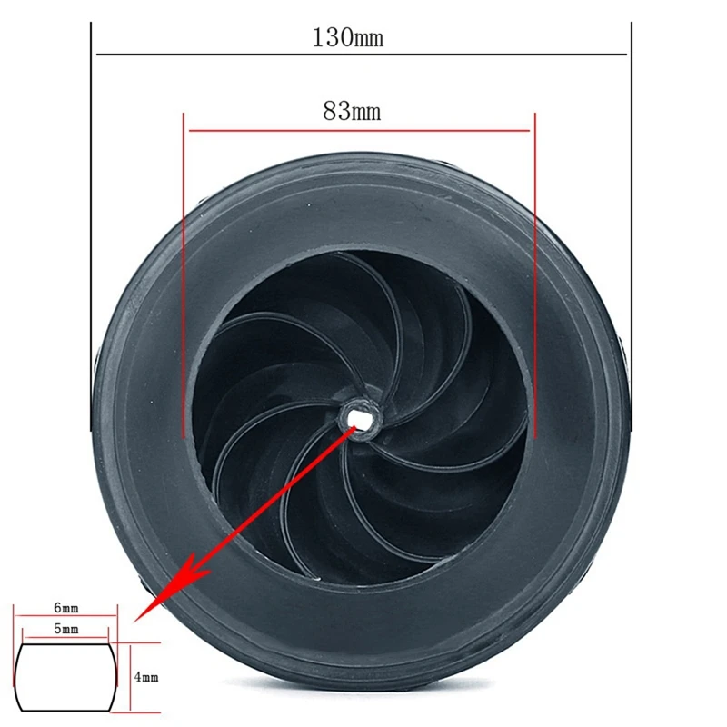 Parking Heater Start Motor Fan Outer Wheel Cooling Fan Blades Air Heating Part For Webasto 5000 Webasto 3500