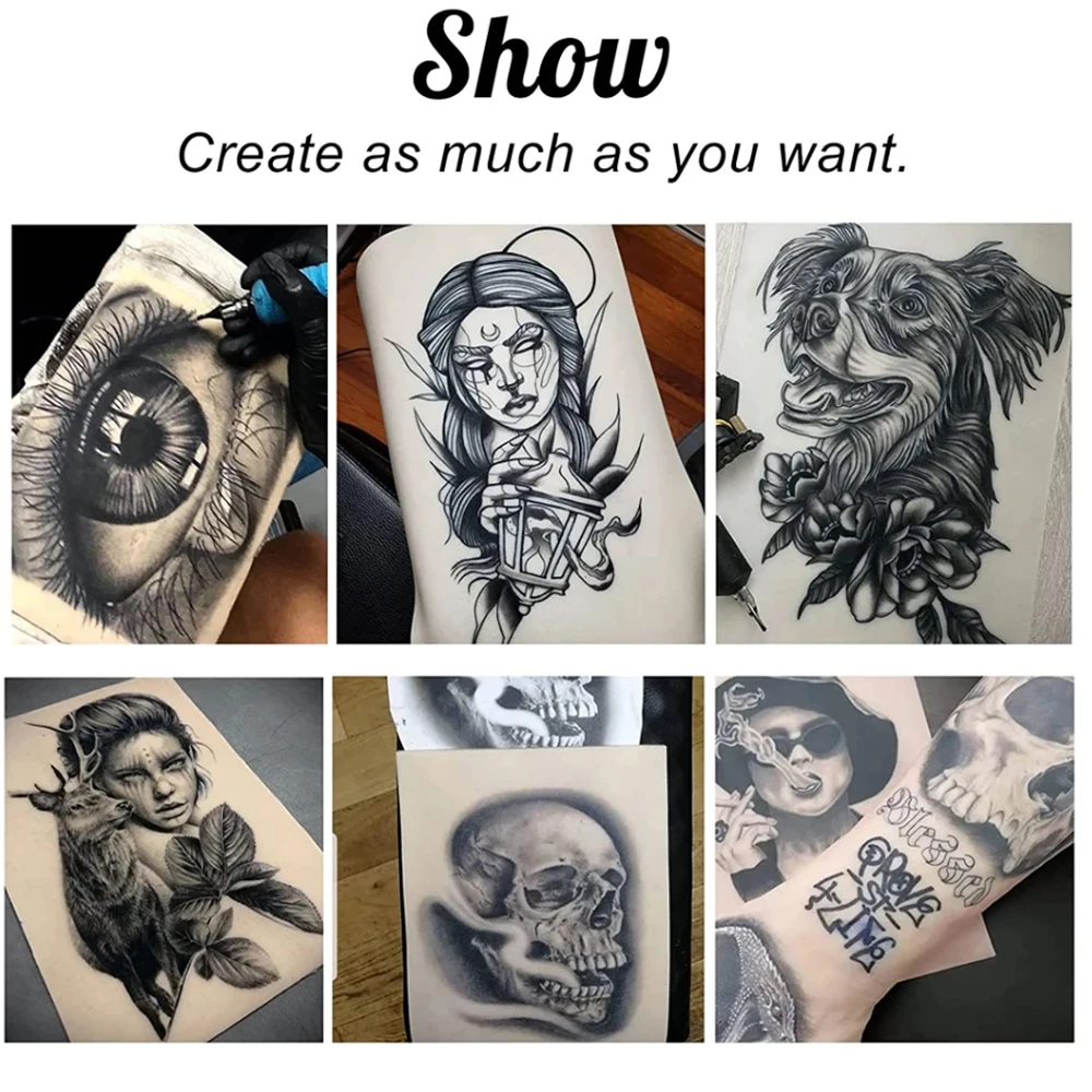 Realistisches Piel Sintetica Para Tatuaje Lederkornoberfläche Weiches Silikon Tattoo Übungshaut Doppelseitiges Haarschlagmuster – Detail 10