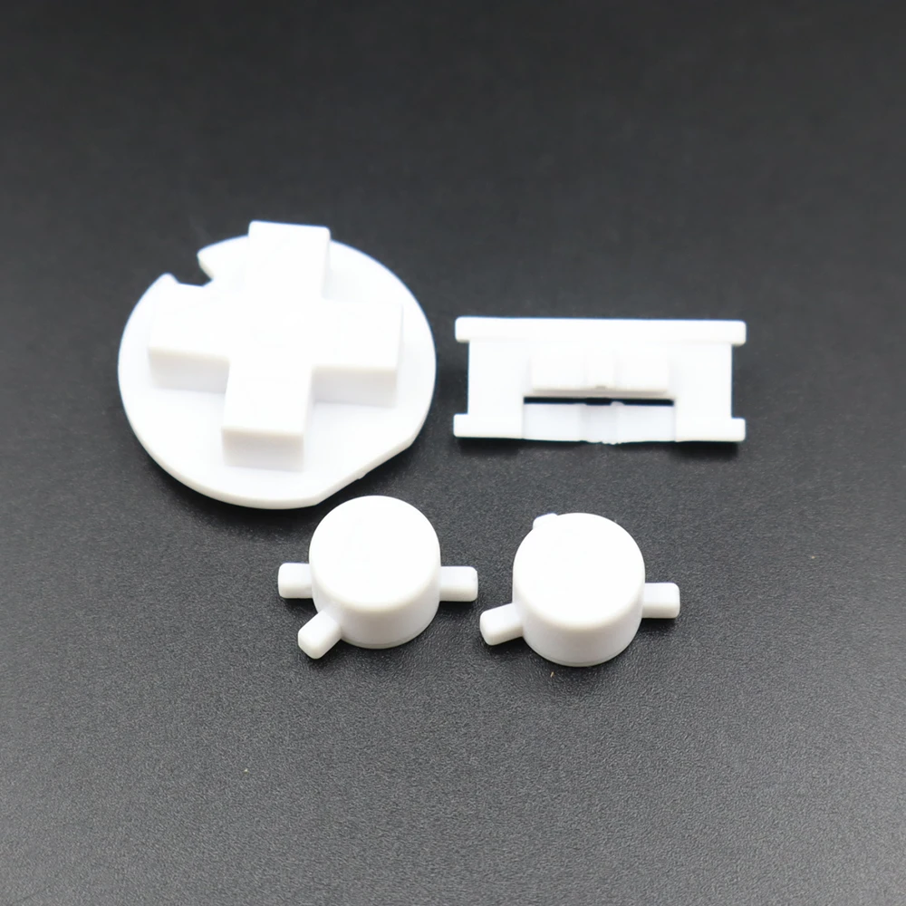 1 Juego adecuado para Game boy, carcasa de botón de color para botones de Color GBC, Kit de botones de repuesto de juego GBC, Color DIY