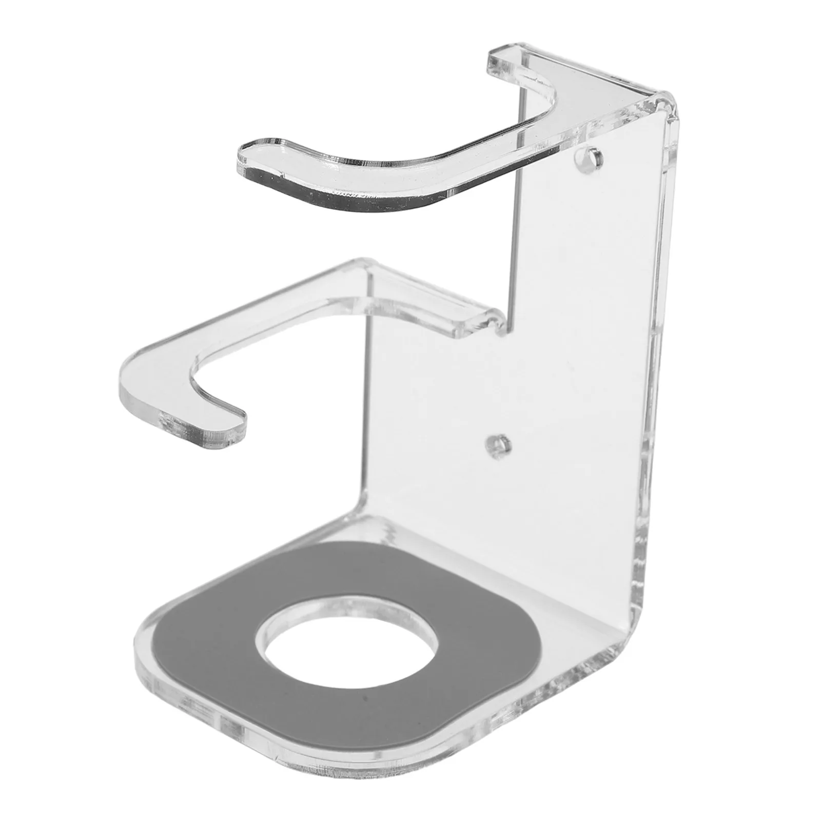 2Pcs Acrylic Display Stand Vertical Wall Mount Bracket Transparent Sword Holder for Home Office Collection Showcase