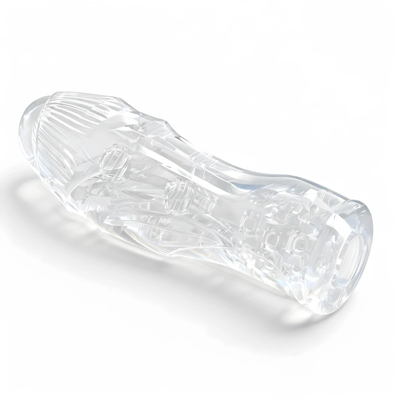 Transparent Vagina Adult Endurance Exercise Adult Supplies Vacuum Pocket Cup Male Masturbator Cup Soft Pussy Sex Toys for Men