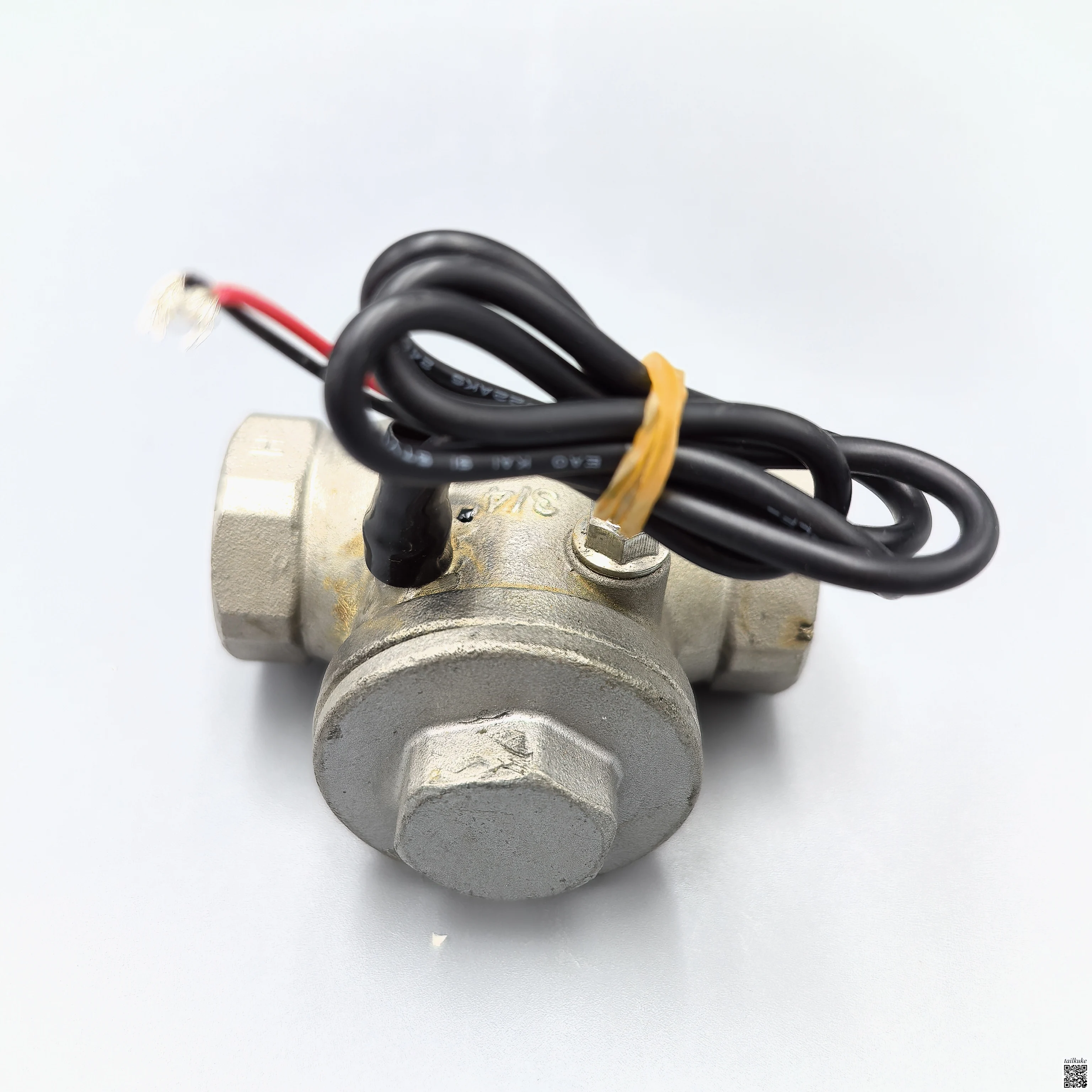 304 Stainless Steel Baffle Type Water Flow Switch 4 Points 6 Points 1 Inch Water Level Water Flow Signal Sensing DC5-24V Closed